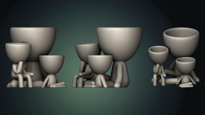 Vases (VZ_0973) 3D model for CNC machine